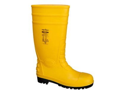 PORTWEST TOTAL SAFETY WELLINGTON S5 FW95 - Bezpečnostní holínky - žluté (Velikost 48)