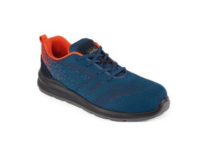 PORTWEST STEEL S1P FO SR FT25 - Bezpečnostní polobotka S1P - modro-oranžová (Velikost 48)