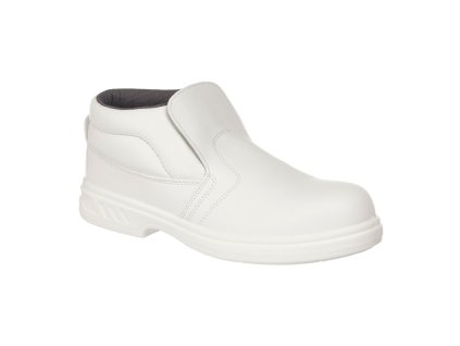 PORTWEST STEELITE SLIP ON SAFETY S2 FW83 - Bezpečnostní kotníková obuv S2 - bílá (Velikost 49)