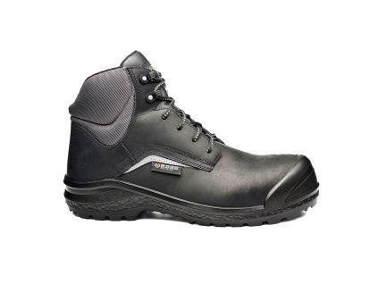 BASE BE-GREY MID S3 CI SRC B0883C - Bezpečnostní zateplená kotníková obuv S3 CI SRC - černo-šedá (Velikost 50)