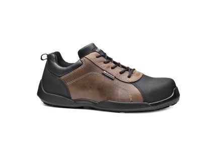 BASE RAFTING S3L FO SR B0609 - Bezpečnostní polobotka S3L - hnědo-černá (Velikost 47)