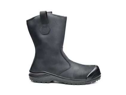 BASE BE-EXTREME W/BE-MIGHTY S3S CI SC LG FO SR B0870W - Bezpečnostní zimní poloholeňová obuv S3S - černá (Velikost 50)
