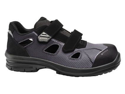 BASE SYRIUS SANDAL S1PL ESD FO SR B0967A - Bezpečnostní sandál S1PL ESD - černo-šedá (Velikost 48)