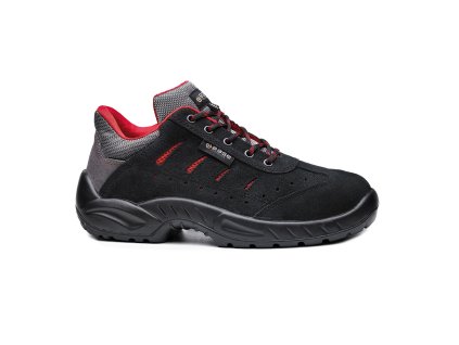 BASE TOLEDO S1PL FO SR B0168 - Bezpečnostní polobotka S1PL - černo-červená (Velikost 49)