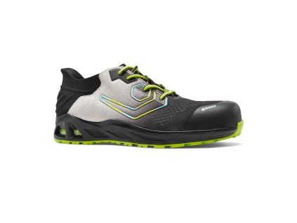 BASE K-SPIN S1PS ESD HRO SC FO SR B1045B - Bezpečnostní polobotka S1PS ESD - černo-bílá (Velikost 48)