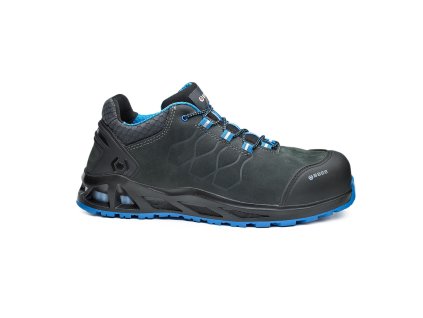 BASE K-ROAD S3S CI HRO FO SR B1000 - Zimní bezpečnostní polobotka S3S - šedo-modrá (Velikost 48)