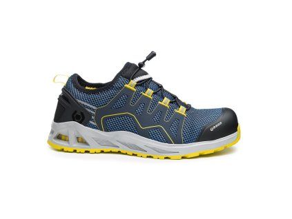 BASE K-BALANCE/K-WALK S1PS SC HRO FO SR B1006 - Bezpečnostní polobotka S1PS - modro-žlutá (Velikost 48)