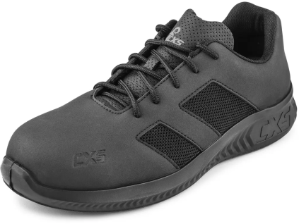 CANIS CXS EVO LITE O1 - Lehké pracovní polobotky - černé (Velikost 48)