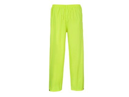 PORTWEST CLASSIC S441 - Nepromokavé sbalitelné kalhoty do deště - žlutá (Velikost 6XL)