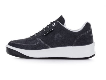 MOLEDA PRESTIGE SHARK M86808-82 - Semišové pracovní tenisky - šedo-černé (Velikost 47)