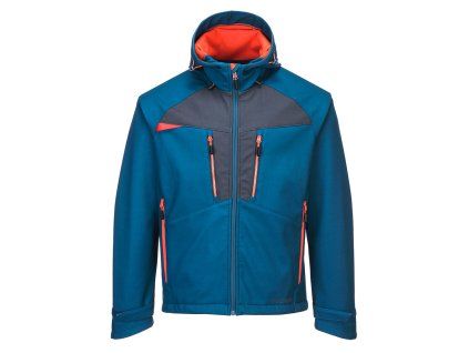 PORTWEST DX474 - Nepromokavá prodyšná softshellová bunda ripstop - modrá metro (Velikost 3XL)