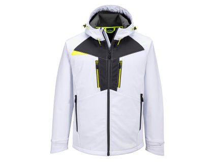 PORTWEST DX474 - Nepromokavá prodyšná softshellová bunda ripstop - bílá (Velikost 3XL)
