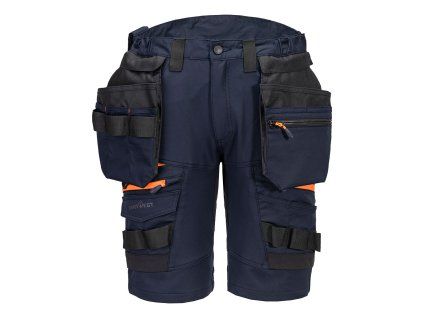 PORTWEST DX4 HOLSTER DX444 - Strečové kraťasy ripstop - tmavě modrá (Velikost 46)