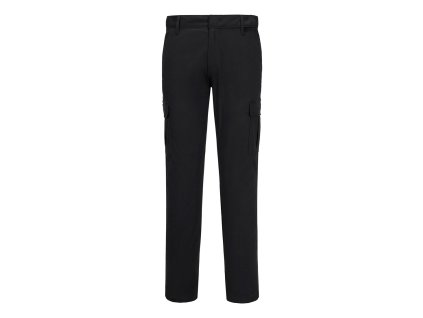PORTWEST COMBAT S231 - Slim Fit strečové kalhoty - černá (Velikost 48)