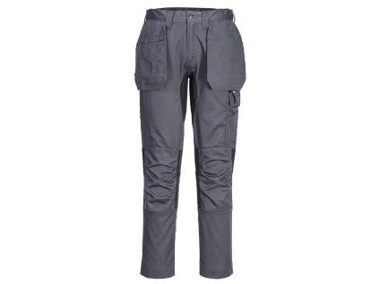 PORTWEST WX2 ECO HOLSTER CD883 - Strečové pracovní kalhoty - ocelově šedá (Velikost 48)
