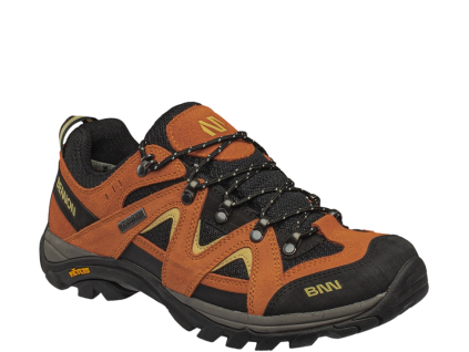 BENNON EMPERADO Orange Low - Nízká treková obuv s membránou REGI-TEX® - oranžová (Velikost 47)