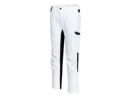 PORTWEST WX2 ECO STRETCH TRADE CD881 – Strečové pracovní kalhoty - bílá (Velikost 48)
