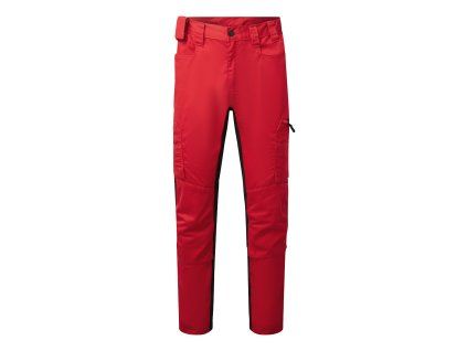 PORTWEST WX2 ECO STRETCH TRADE CD881 – Strečové pracovní kalhoty - tmavě červená (Velikost 48)