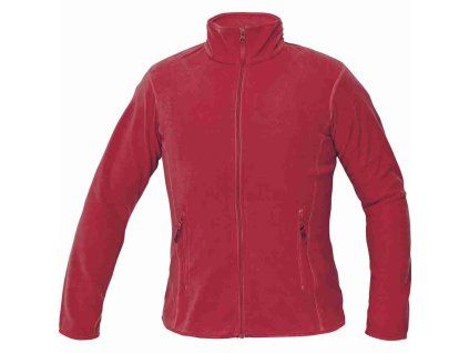Cerva GOMTI bunda fleece dámská červená (Velikost XXL)