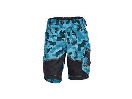 Cerva Kraťasy NEURUM Camouflage pánské Petrolejová (Velikost 46 AKCE)