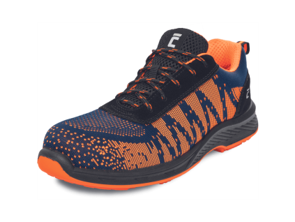 Cerva Obuv GEARGRINT S1 MF SRC polobotka oranžová/navy (Velikost 48)