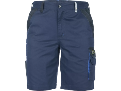 ČERVA MAX ECO STRETCH - Pánské strečové pracovní kraťasy - modré (Velikost 68)