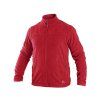 Mikina CXS GRANBY, pánská, fleece, červená (Velikost S)
