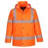 PORTWEST S460 Hi-Vis Traffic - Pánská zimní bunda - reflexní (Barva Oranžová, Velikost 6XL)