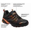 Obuv Bennon ORLANDO XTR O2 Low polobotka černá/oranžová (Velikost 48)