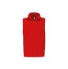 Kariban 20.K913 LUCA Pánská fleecová vesta Red (Velikost 4XL)