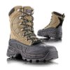 VM Footwear Obuv WELLINGTON 4390-OB holeňová zateplená hnědá (Velikost 41 AKCE)