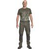 Cerva Tričko pánské s krátkým rukávem NEURUM Camouflage Olivová (Velikost 3XL)