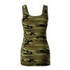 Malfini Tílko CAMO TRIUMPH C36 maskáčové dámské zelená (Velikost XXL)