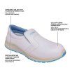 Obuv Bennon WHITE S2 Moccasin (Velikost 39 AKCE)