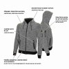 Bennon Mikina CHORTOS Sweatshirt šedá pánská (Velikost XXXL)