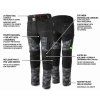 Kalhoty Bennon PREDATOR Trousers Black/Grey (Velikost 48 AKCE)