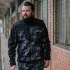 Bunda Bennon CAMOS Softshellová černá/šedá (Velikost XXXL)