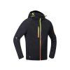 ARDON CREATRON Pánská softshellová bunda černá - neon H6697 (Velikost 4XL)