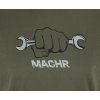 Bennon MACHR TOOL pánské tričko zelená (Velikost 3XL)