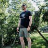 Bennon KRATOS pánské kraťasy černá/zelená (Velikost M AKCE)