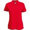 Fruit of the Loom 16.3212 – dámská polokošile pique červená (Velikost XXL)