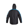 CANIS CXS BRIGHTON pánská zimní bunda černá/modrá (Velikost 4XL)