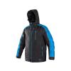 CANIS CXS BRIGHTON pánská zimní bunda černá/modrá (Velikost 4XL)