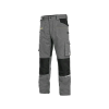 CANIS CXS Kalhoty STRETCH pánské zkrácené 170 - 176 cm šedá/černá (Velikost 64)