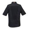PORTWEST MESHAIR PRO C738 - Rondon s krátkým rukávem se síťkou (Barva Černá, Velikost 3XL)
