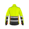 CANIS CXS BENSON pánská výstražná softshellová bunda žlutá/černá (Velikost 5XL)