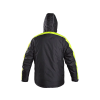 CANIS CXS BRIGHTON pánská zimní bunda černá/žlutá (Velikost 4XL)