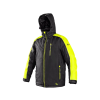 CANIS CXS BRIGHTON pánská zimní bunda černá/žlutá (Velikost 4XL)