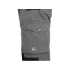 CANIS CXS STRETCH pánské zimní kalhoty šedá/černá (Velikost 60-62)