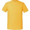 Fruit of the Loom 16.1422 Pánské tričko z těžké bavlny žlutá (Velikost 3XL)